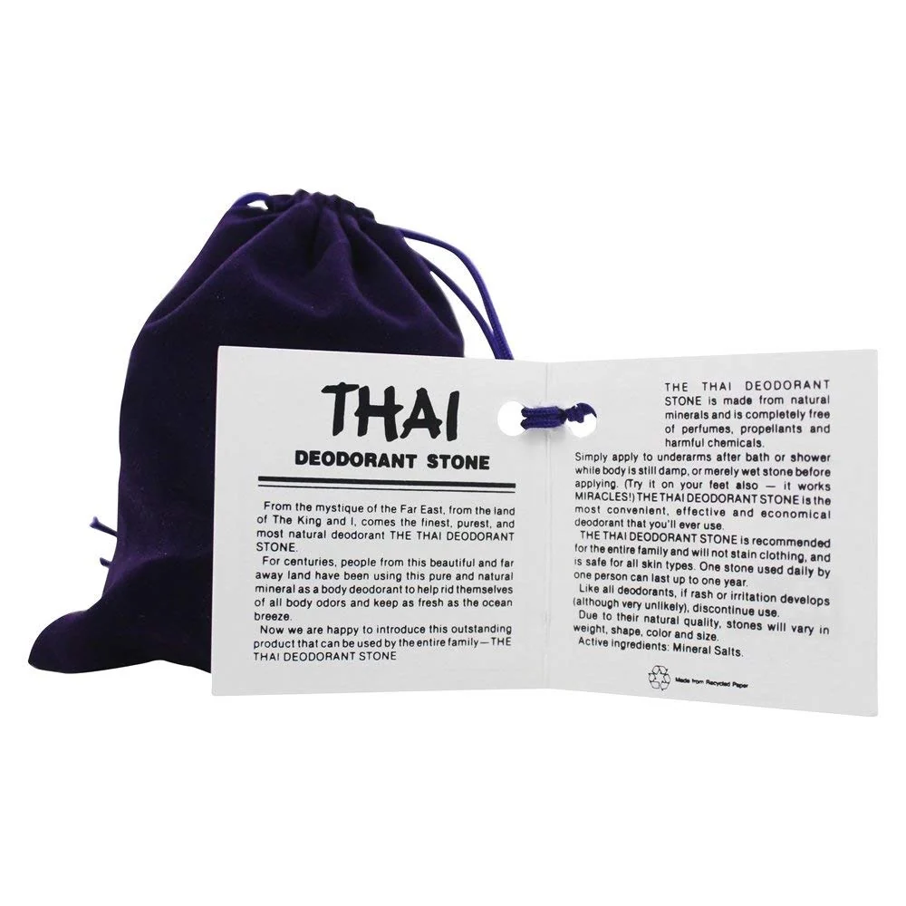 Efficient Thai Deodorant Deod Stone Sngle Fine Crafted