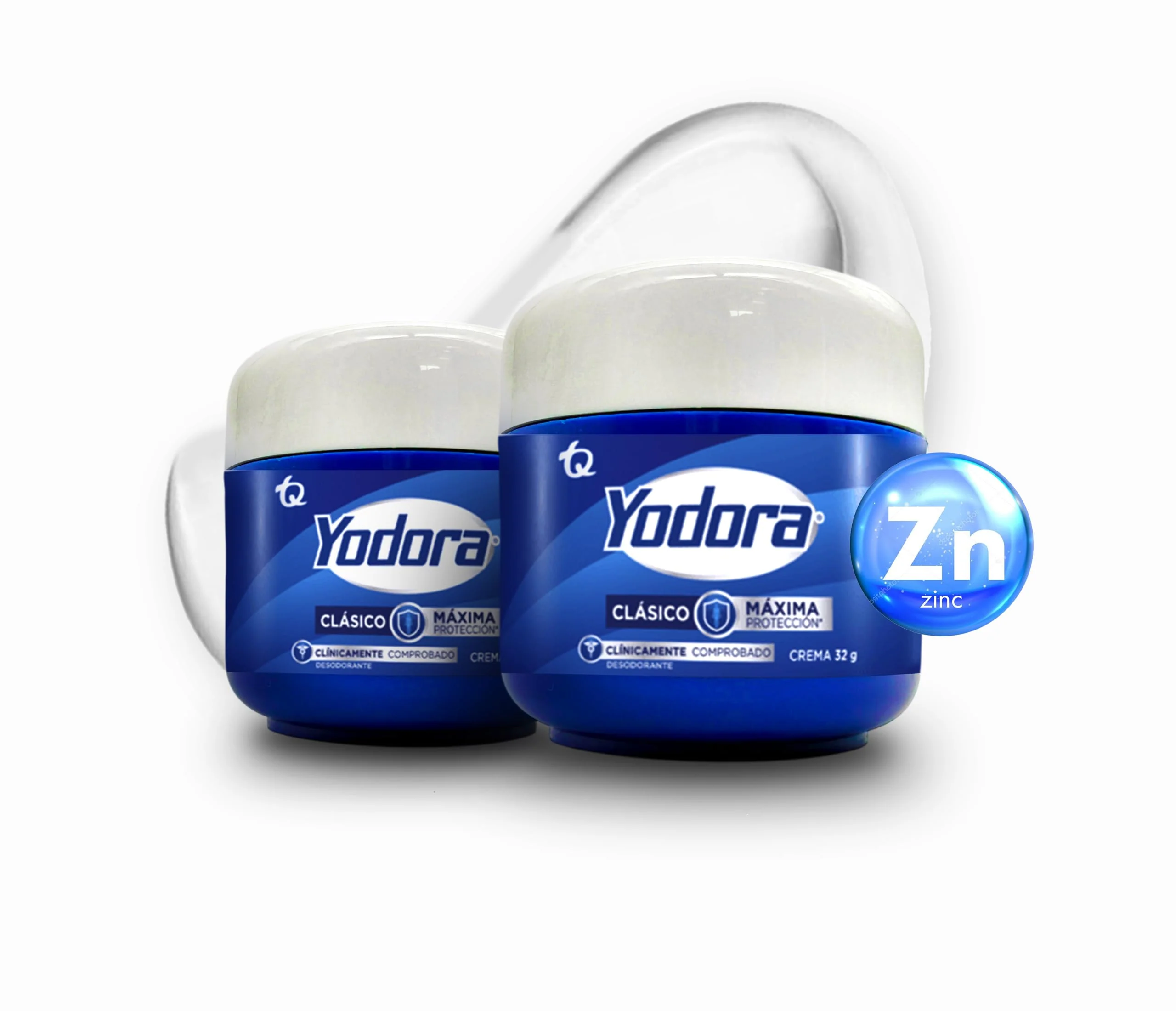 User-Friendly YAHVE - Classic Yodora Deodorant maximum protection Pack of 2 of 32 g - 1.12 Oz - Despensa Colombiana - Yodora Clasico Maxima Proteccion. Solid