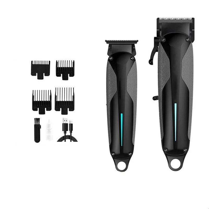 Contemporary GLESVOWIO 2 in 1 Hair Clippers for Men Multifunctional and Trimmer Set Rechargeable Cordless T-Shaper Cutting Kit for Gift Sophisticated