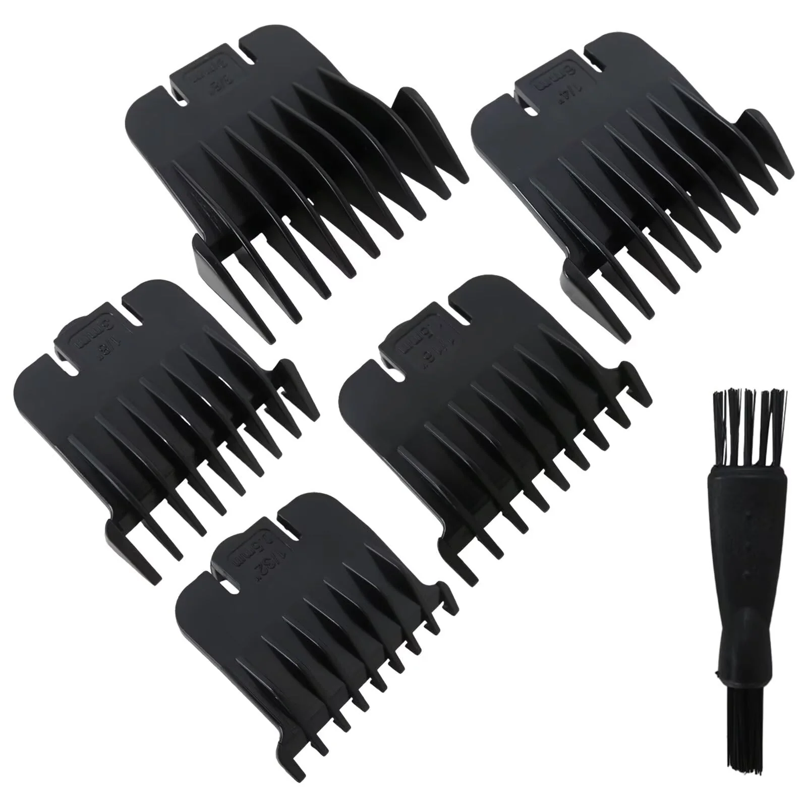 Environmentally Friendly Qblahip 5 Pcs Trimmer Guards Fit for Andis T Out-liner Trimmer Cutting Lengths 1 32 -3 8 Inch Fit for Andis T Outliner 04710 04521 High-Grade