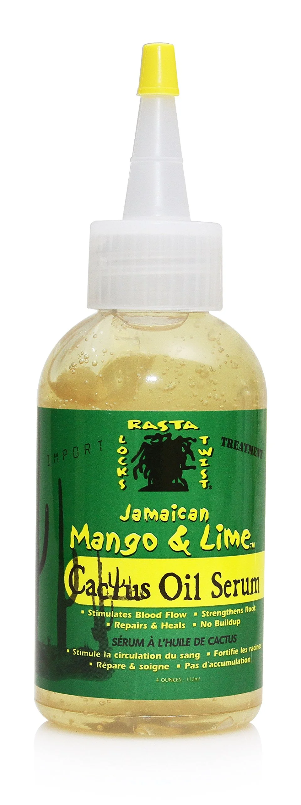Effective Jamaican Mango and Lime Cactus Oil Serum 4 Ounce Pack of 6 Convenient