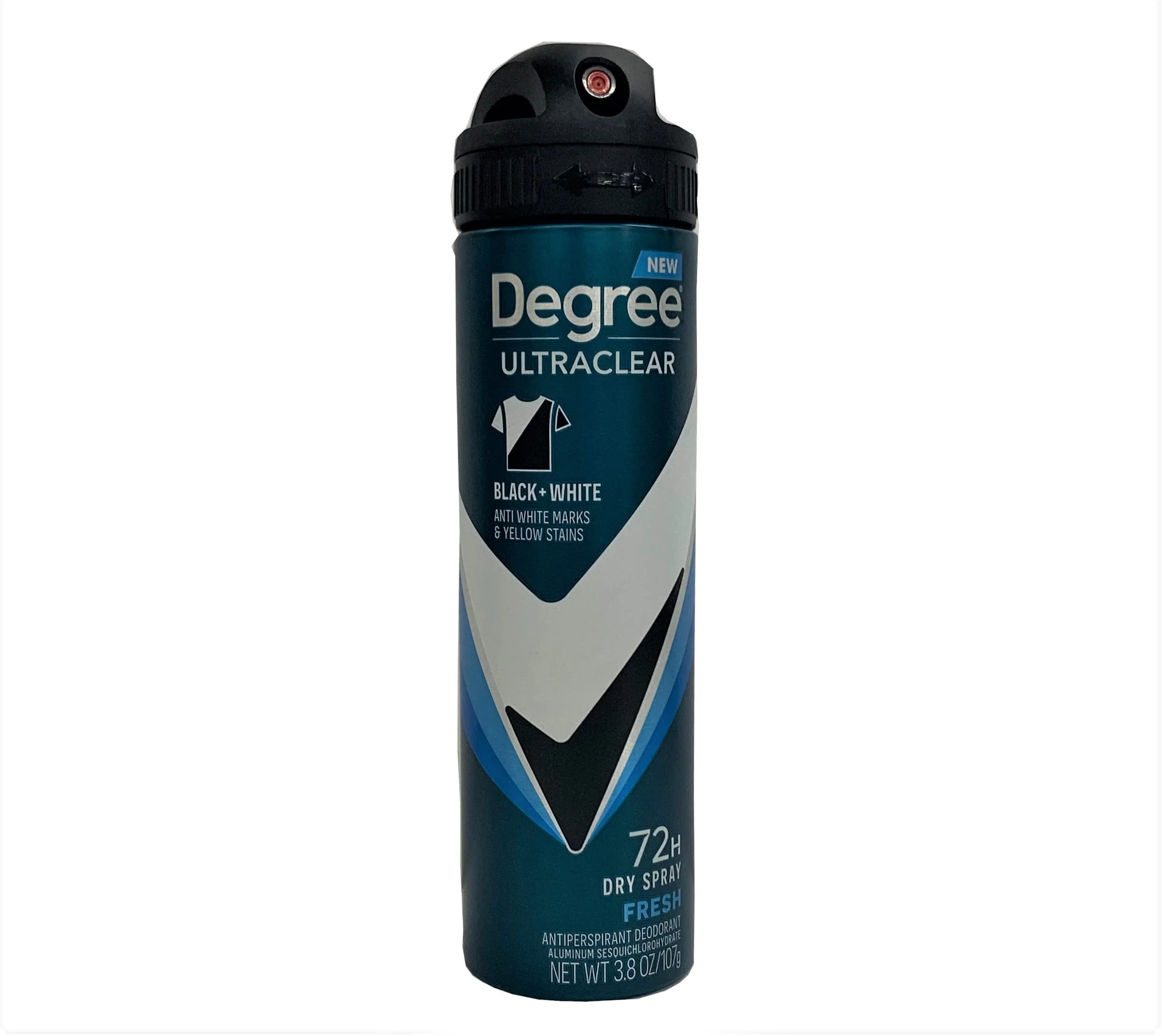 Eco-Friendly Degree Deodorant 3.8 Ounce Dry Spray Fresh Ultraclear Pack of 3 Consistent