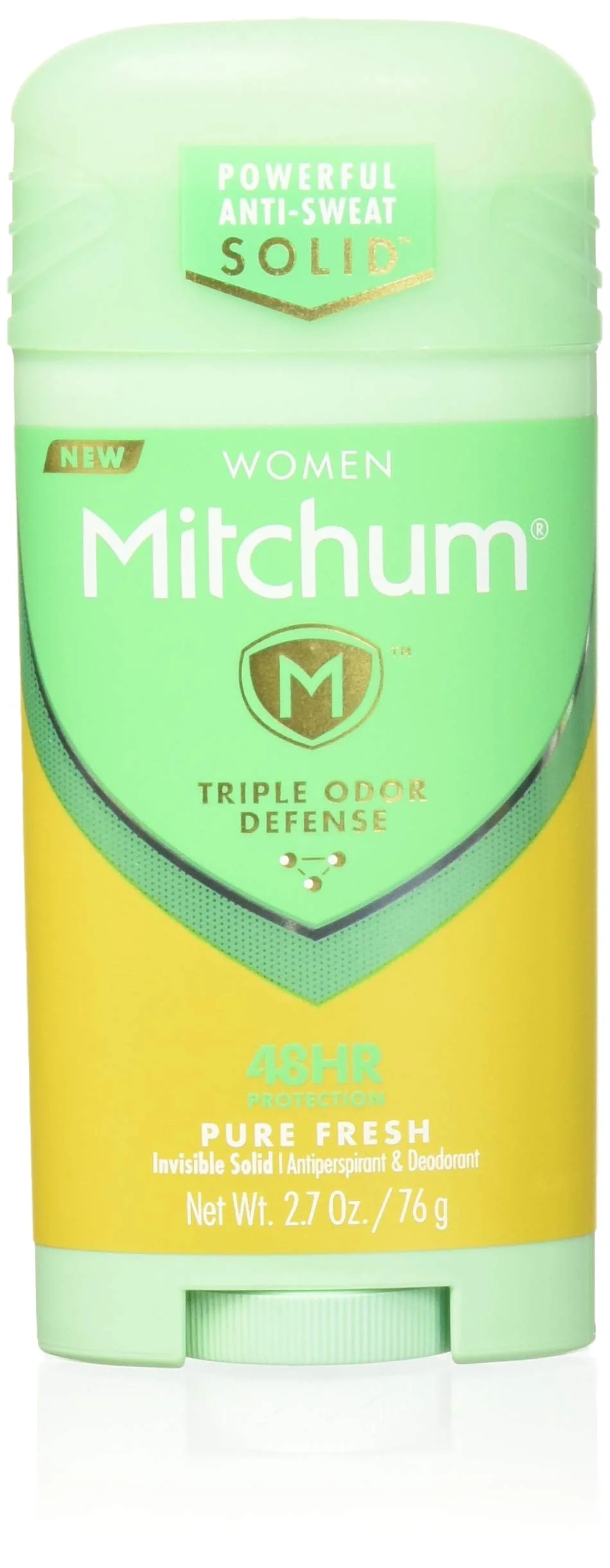 Trendy Mitchum For Women Advanced Control Anti-Perspirant Deodorant Invisible Solid Pure Fresh 2.70 oz Pack of 2 Refined