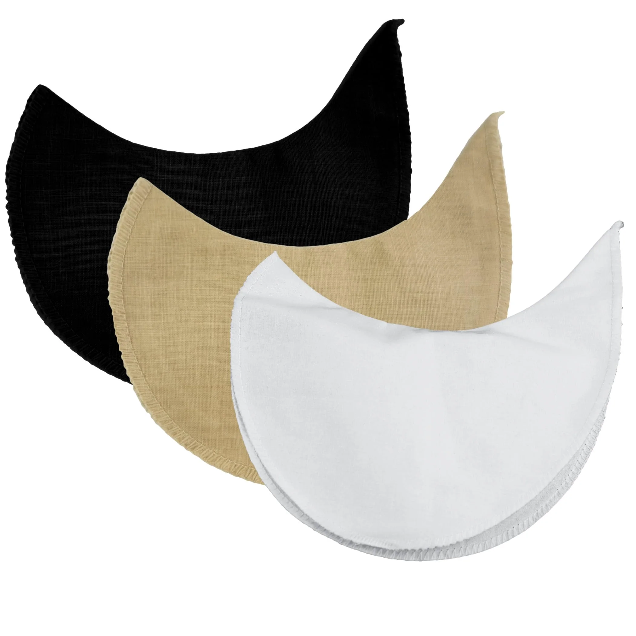 Breathable Braza Clothing Shields - Reusable Armpit Sweat Pads with 5 Pairs of Adhesive Strips - Washable Underarm Sweat Pads for Women Powerful