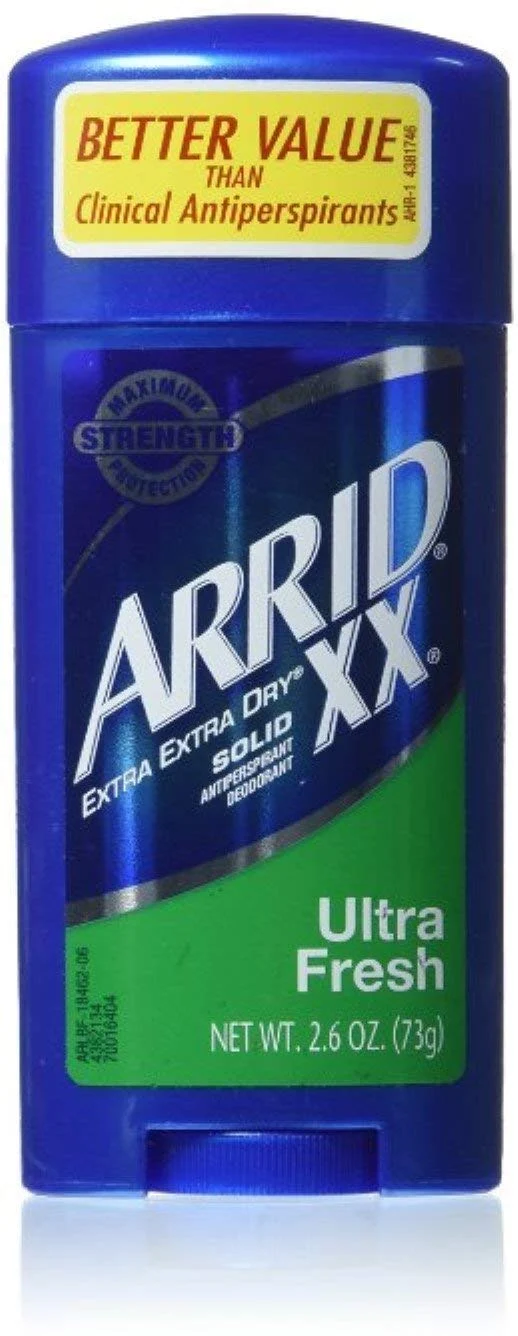 Organic Arrid XX Solid Ultra Fresh Deodorant 1.6 Oz. Pack of 12 Minimalist