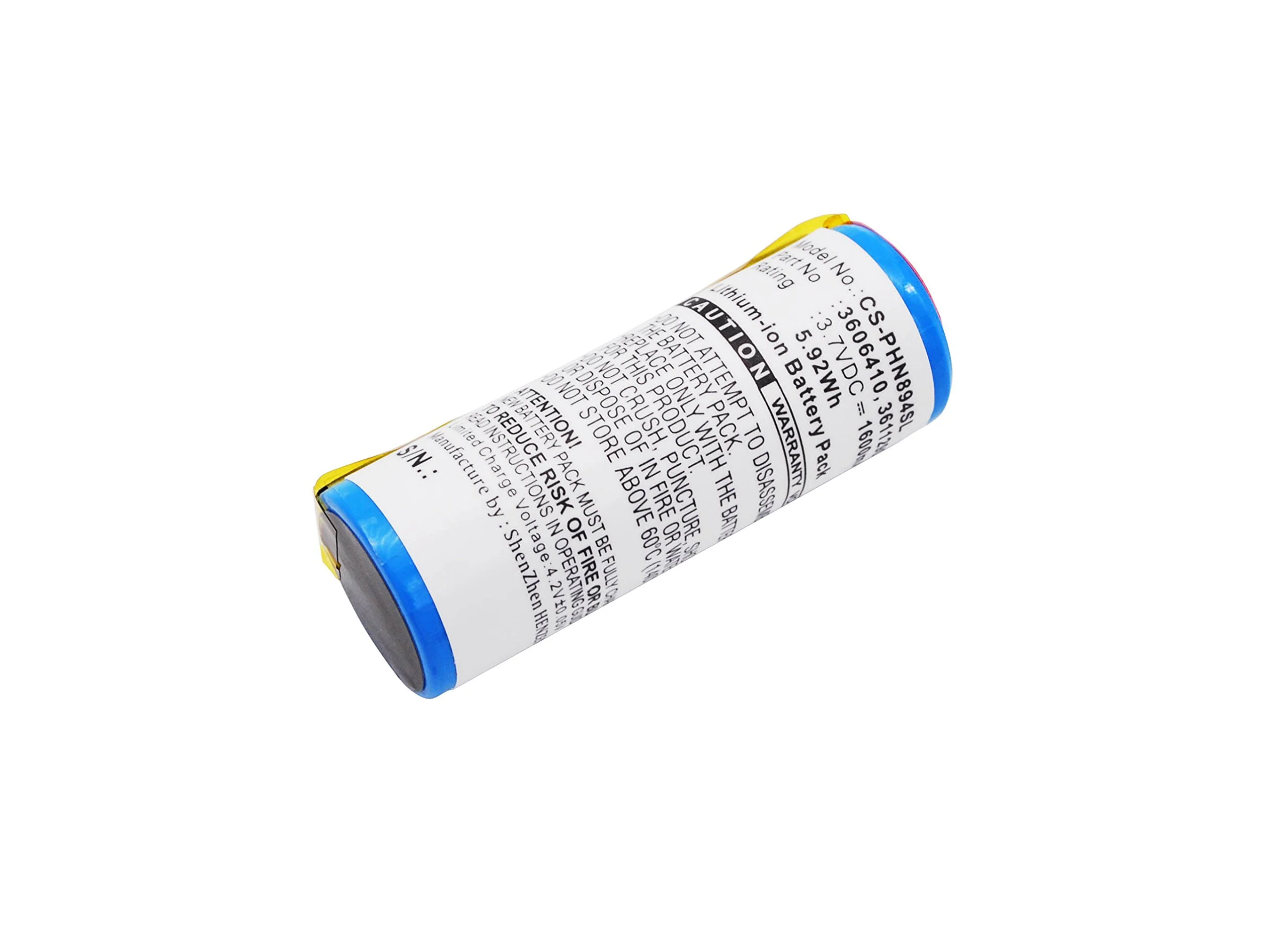 Excellent Cameron Sino 1600mAh 5.92Wh Battery for Braun 790 Elite