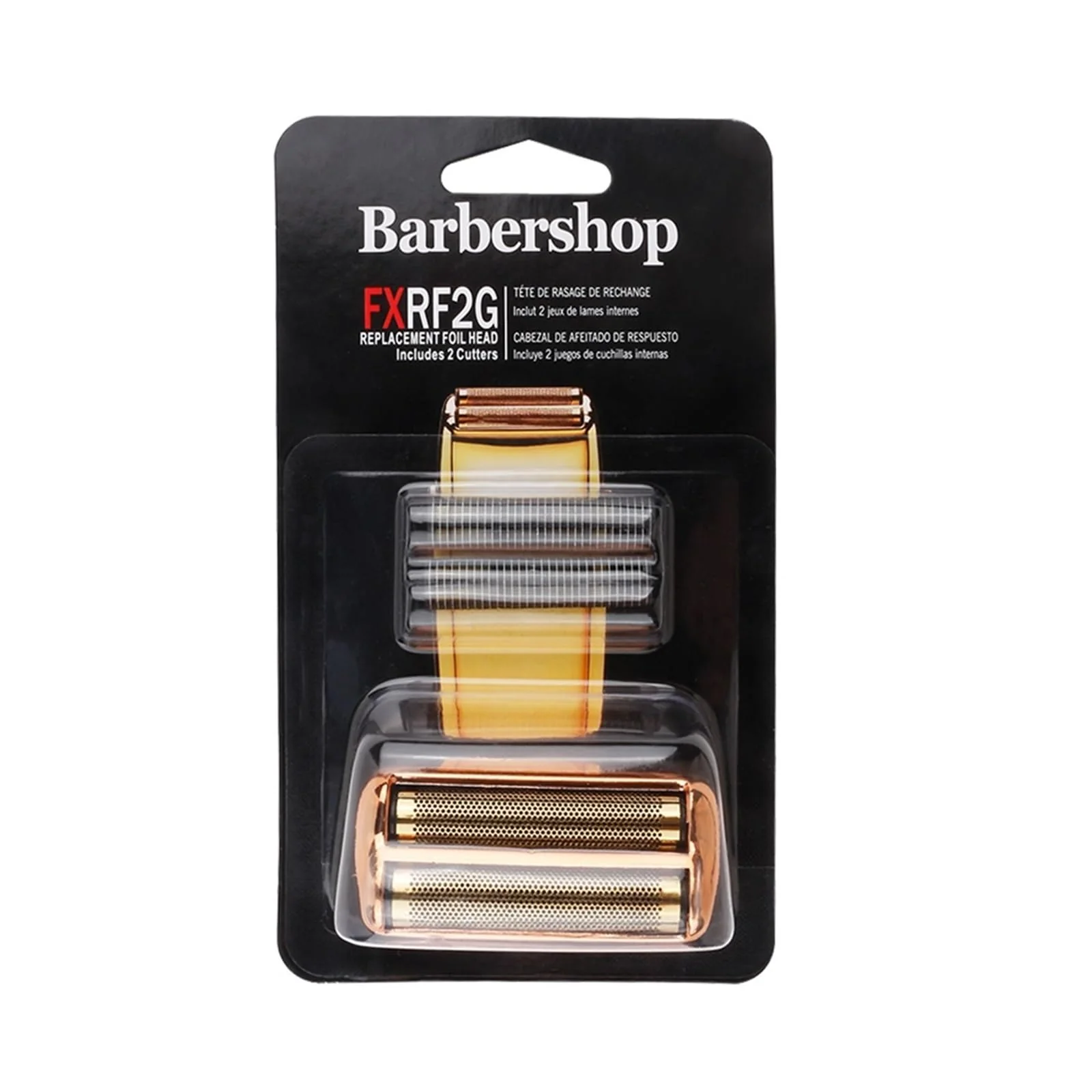 High-Quality KMRLDGUQ FXRF2 Professional Barber Shaver Double Foil and Blade Set Compatible for Babyliss Cordless Foil Shaver FXFS2 Rose Gold Comfortable
