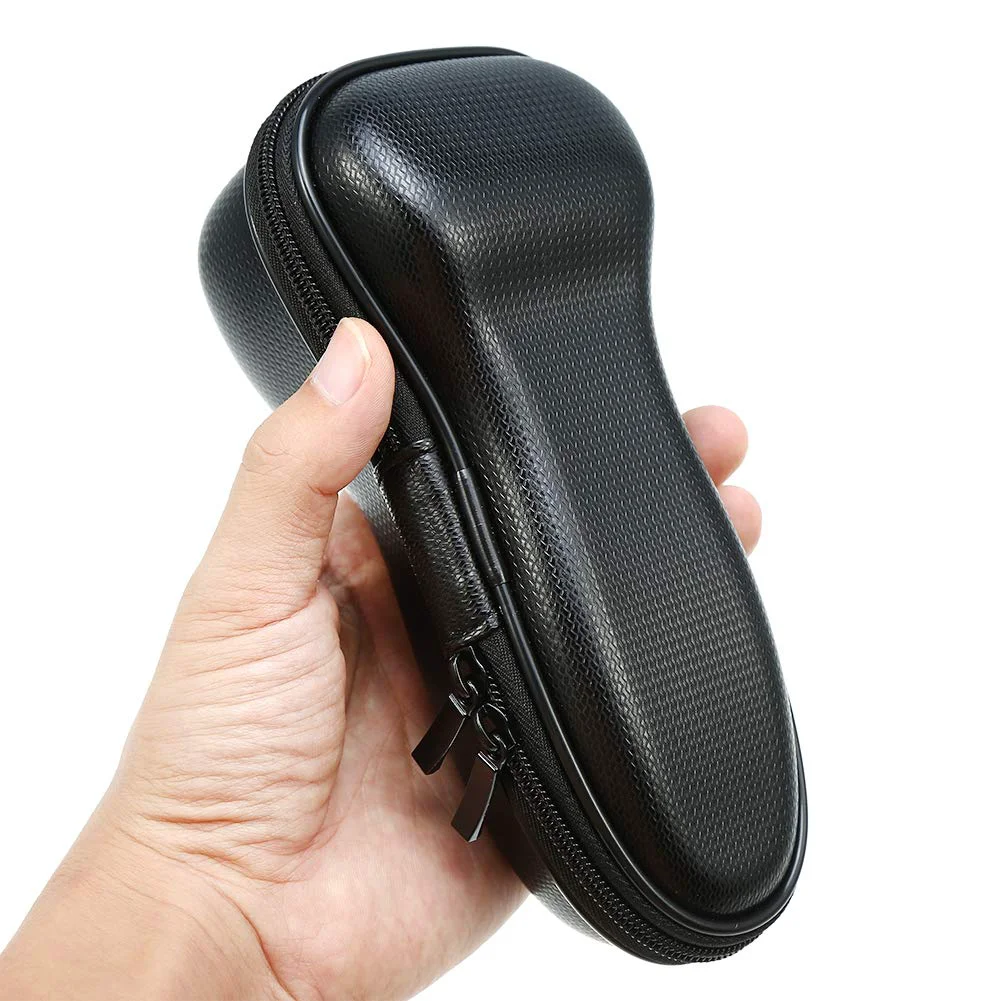 Certified Zerone Men's Electric Shaver Travel Case Hard EVA Carrying Bag with Zipper Closure 7.5 x 3.1 x 2.8 inches Traditional