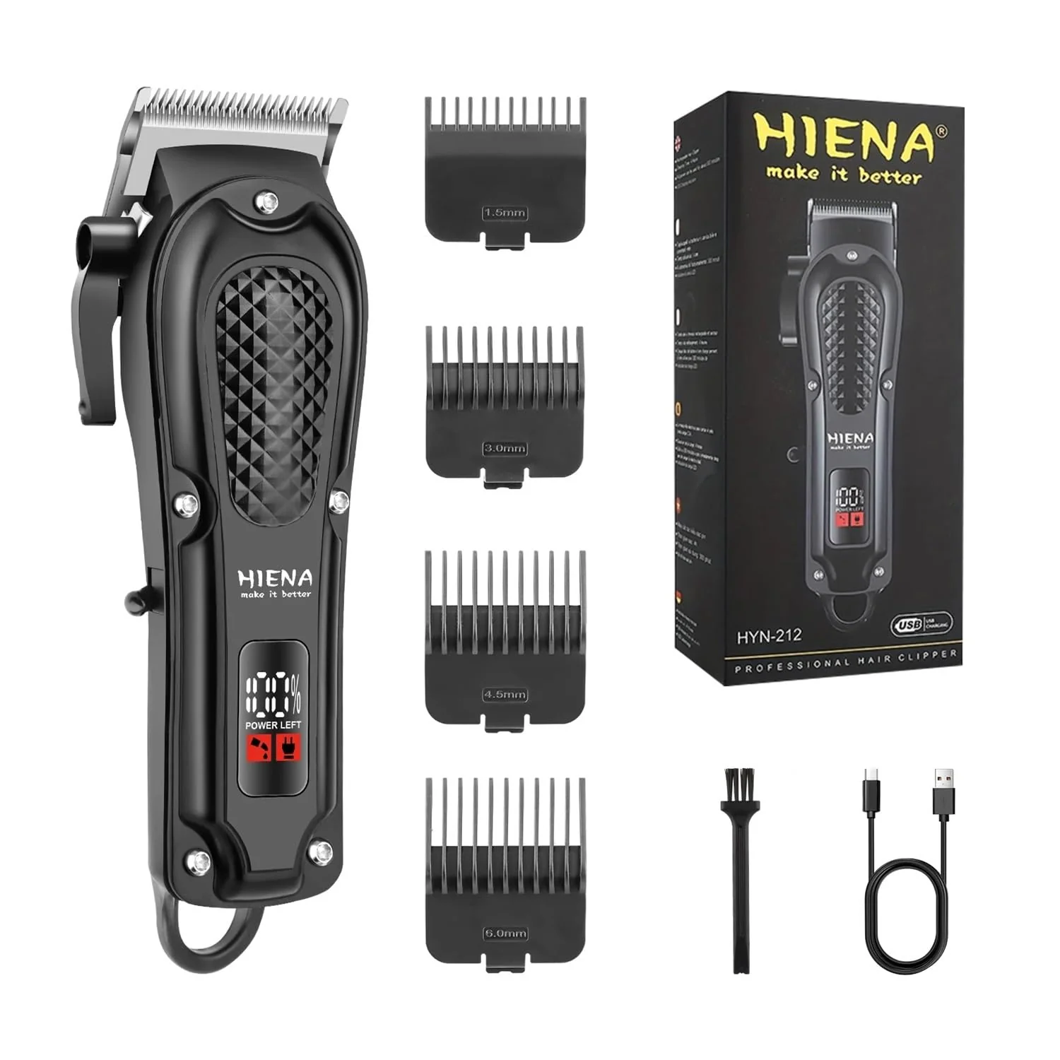 Fine Crafted EWKYLSEM Razors HIENA Hair Clipper Shaver Professional Electric Scissors Push Barber Shop Hair Trimmers Hair Cutting Machine Trimmer for Men Hyn-212 Unique