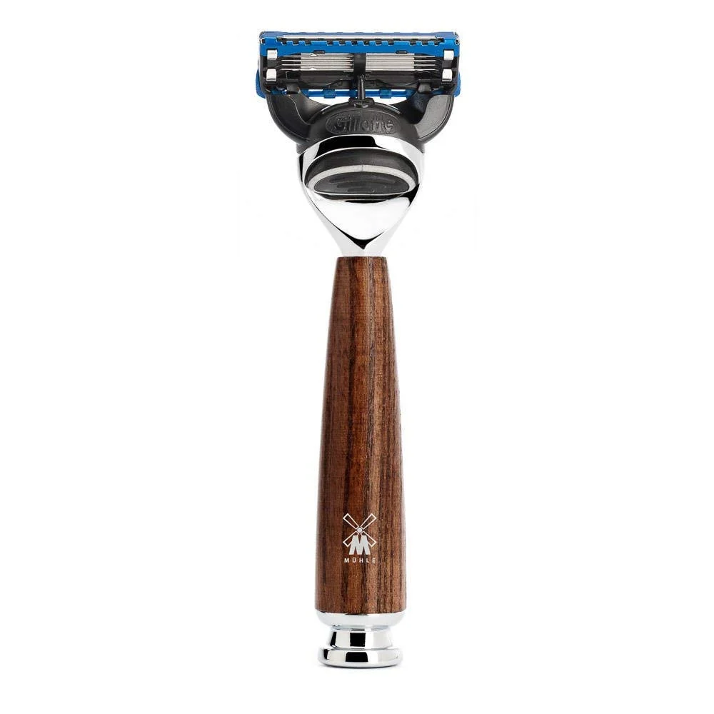 Advanced MÜHLE RYTMO Steamed Ash 5-Blade Razor Stylish