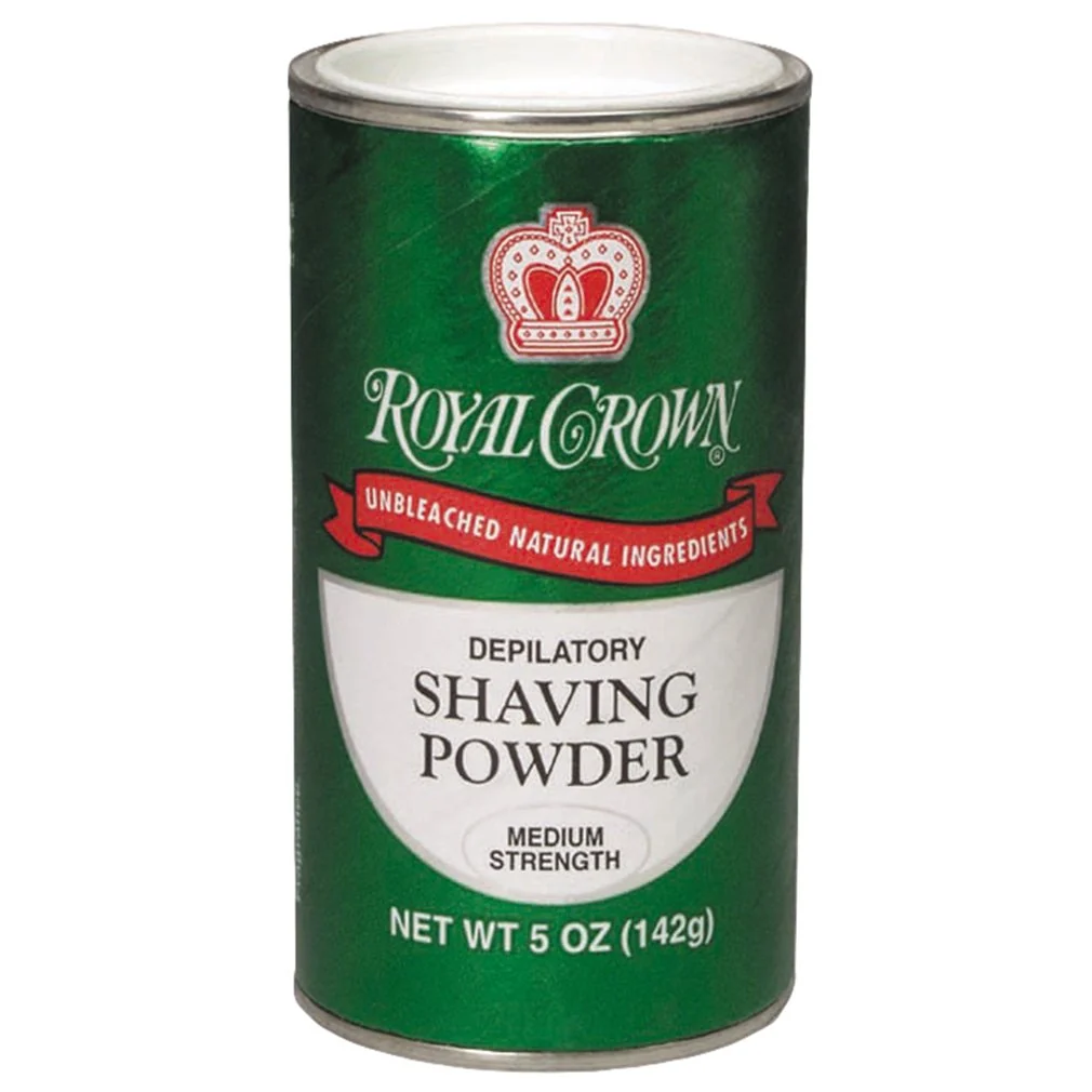 Artisan Royal Crown Shaving Powder - Medium Green 5 oz. Solid