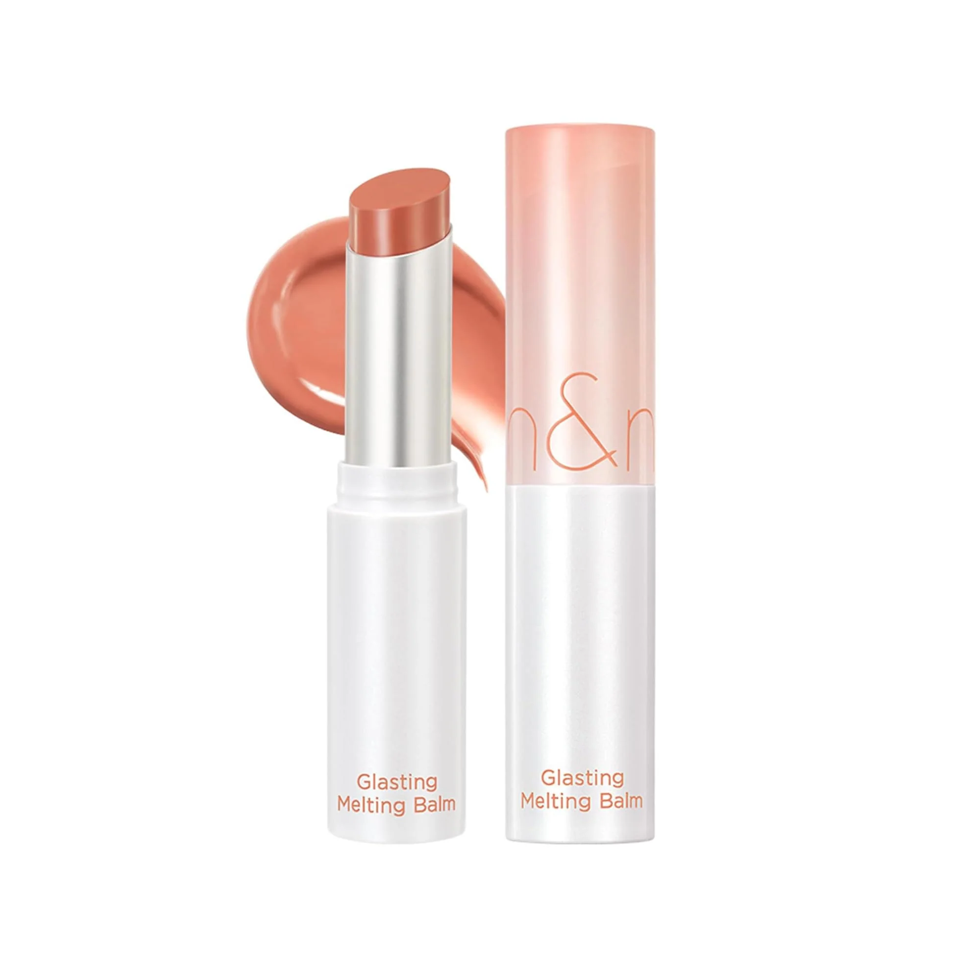 Elegant rom nd Glasting Melting Balm - High-Shine Hydrating Tinted Lip Balm - Buildable Gloss Vegan Formula - Korean Glossy Lip Balm with Shea Butter 0.12 Relaxed