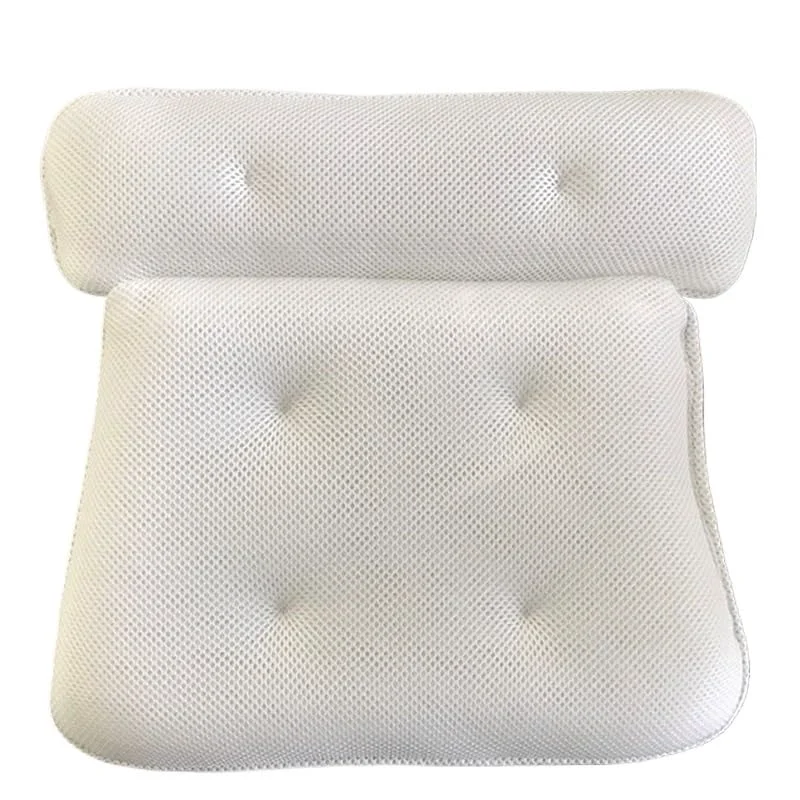 Convenient Bath Pillow Almohada De Baño De SPA para El Cuello Soporte para La Espalda Reposacabezas para El Hogar Bañera De Hidromasaje Bañera Relajante Effective