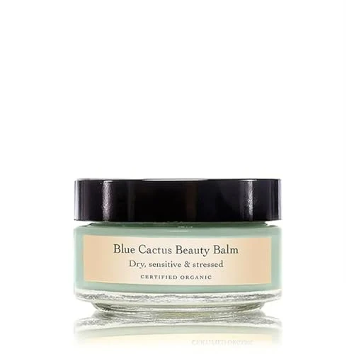Certified evanhealy Blue Cactus Beauty Balm - Organic Prickly Pear Blue Tansy Flower - Soothing Calming Moisture Balm for All Skin Stylish
