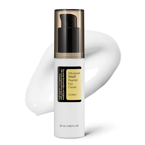 Excellent COSRX Snail Mucin Peptide Under Eye Cream 73.7 Snail Mucin and Niacinamide Eye Care Eye Cream Anti Aging Korean Eye Cream for Dark Circles Versatile