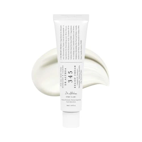 Optimized Dr.Althea 345 Relief Cream Korean Skincare 1.69 Fl Oz Ver.2 - Pack of 1 Contemporary