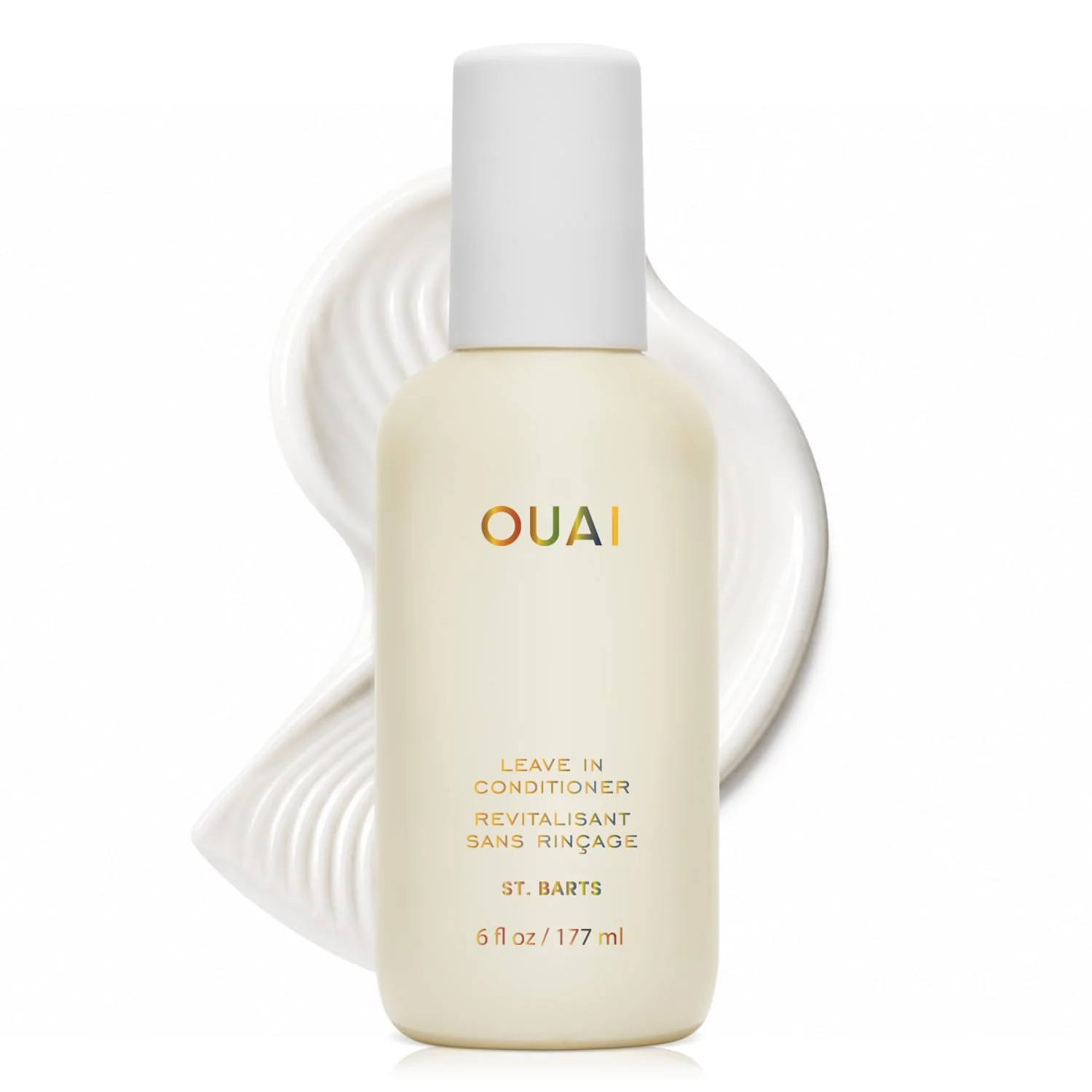 Refined OUAI Multitasking Leave In Conditioner St. Barts Scent Full Size Exclusive