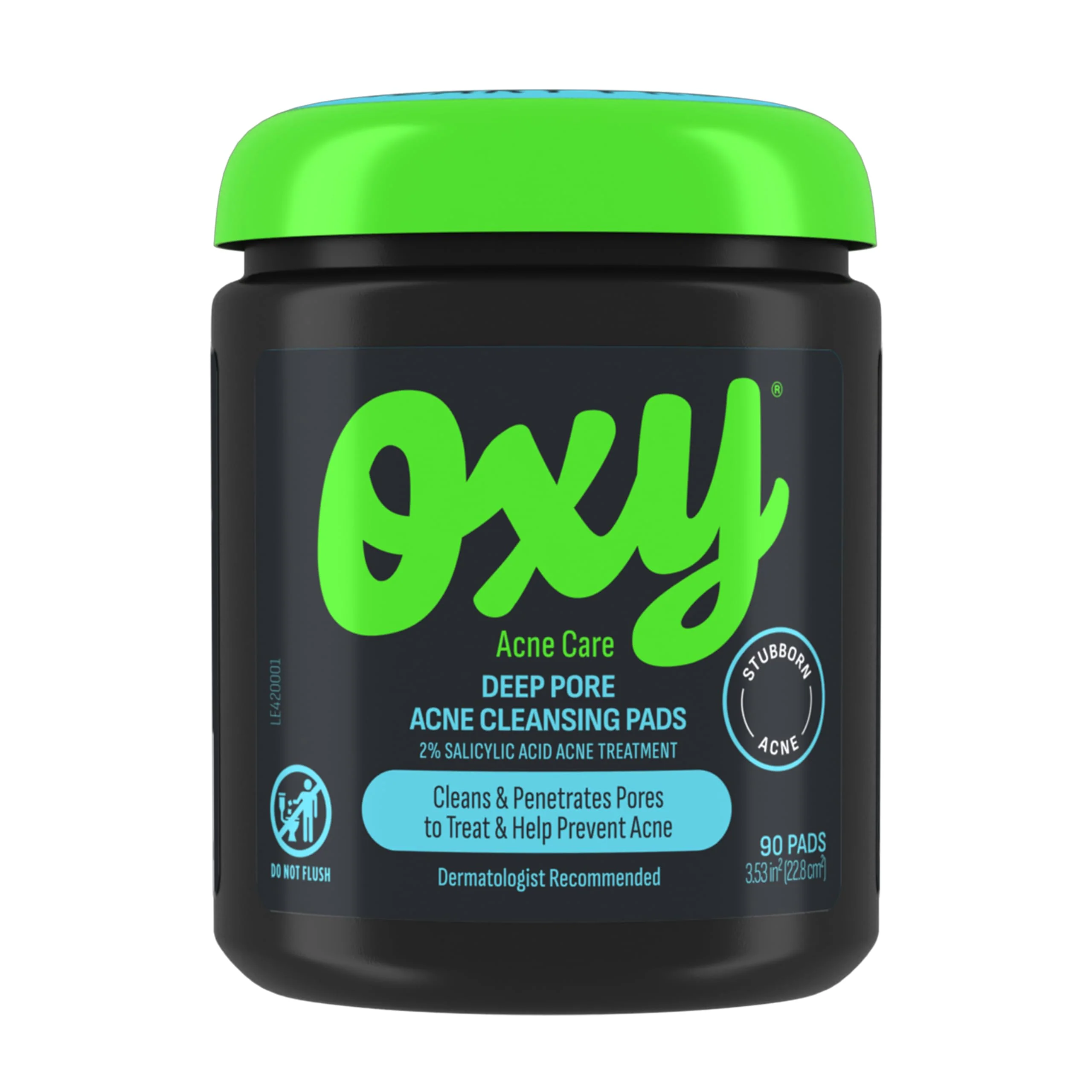 Innovative Oxy Deep Pore Acne Facial Cleansing Pads Maximum Strength 2 Salicylic Acid Stubborn Acne Treatment Fights Breakouts Exfoliates Unclogs Pores Top-Quality