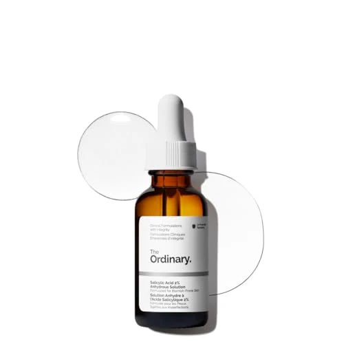 Premium Material The Ordinary Salicylic Acid 2 Anhydrous Solution Gentle Exfoliating Serum for Blemish-Prone Skin and Uneven Texture 1 Fl Oz Durable