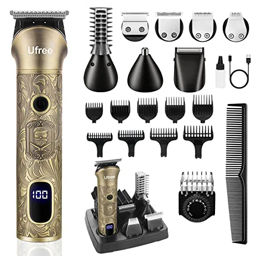 Traditional U 7-in-1 Beard Trimmer for Men Electric Razor Shaver Men Grooming Kit Responsible