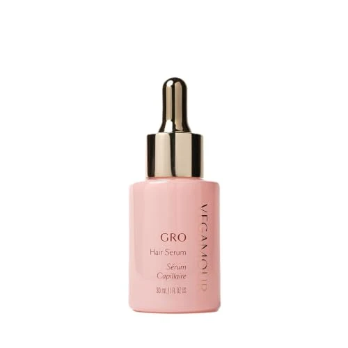 Smart VEGAMOUR GRO Hair Scalp Serum for Women Men - Reduces Shedding Fuller-Looking Hair Lightweight Non-Oily Formula Bergamot Scent Vegan Organic