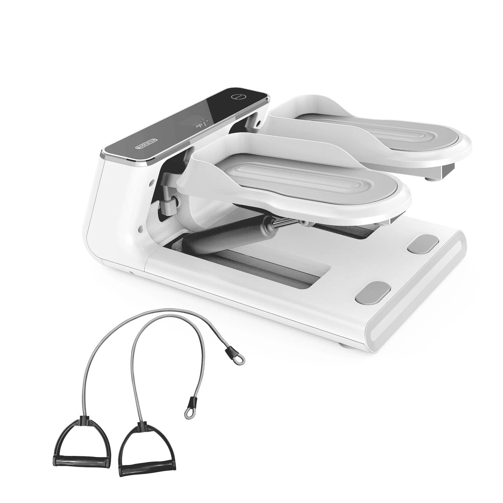 Quality Mini Stair Stepper 330 LBS Capacity LED Display Bands Elegant