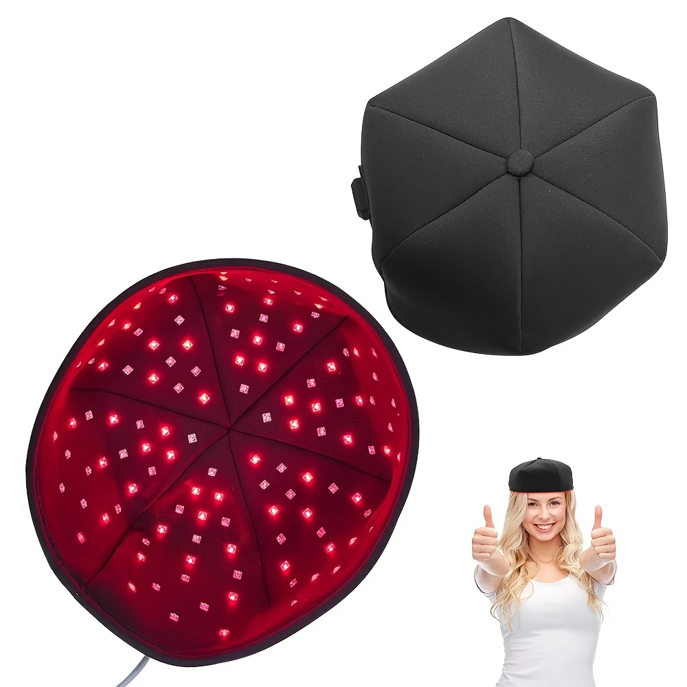 Proven 660nm Red Light Cap Infrared LED for Hair Regrowth Detailed