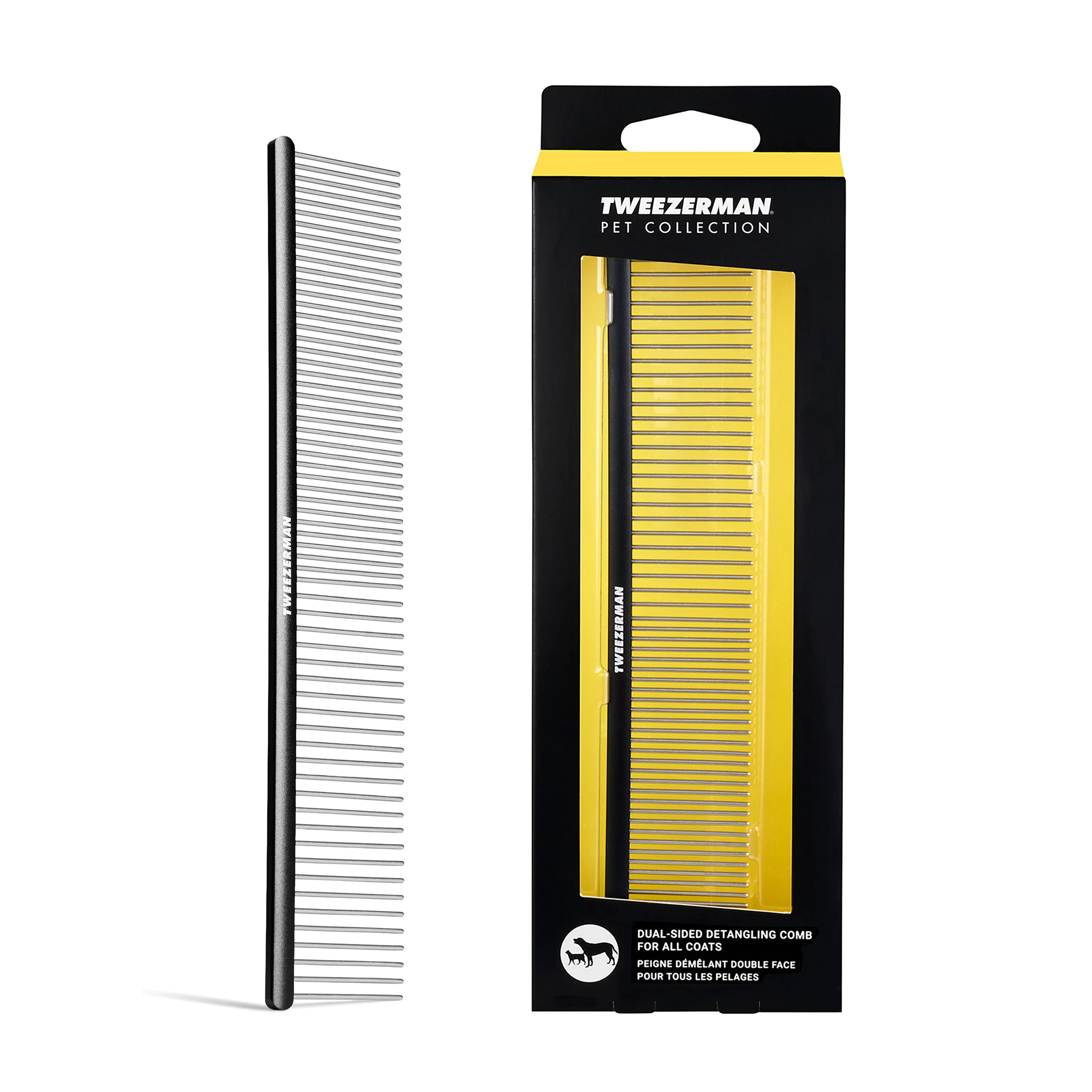 High-Grade Dual-Sided Detangling Comb Professional