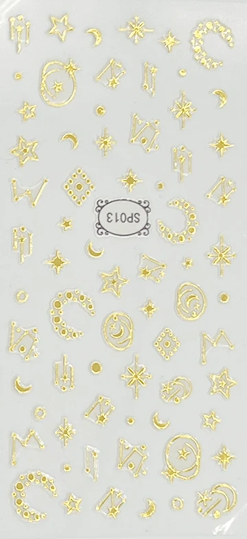 Superior Gem Textured Decals - CELESTIAL - SP 013 Eco-Friendly