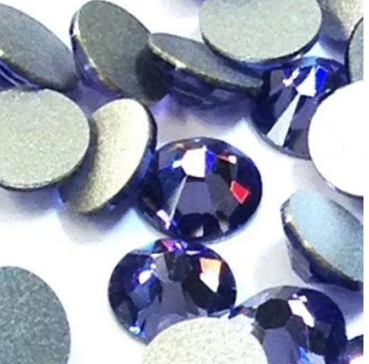 Organic Pave Pack of Crystals - Swaroki® Preciosa - Tanzanite Optimized