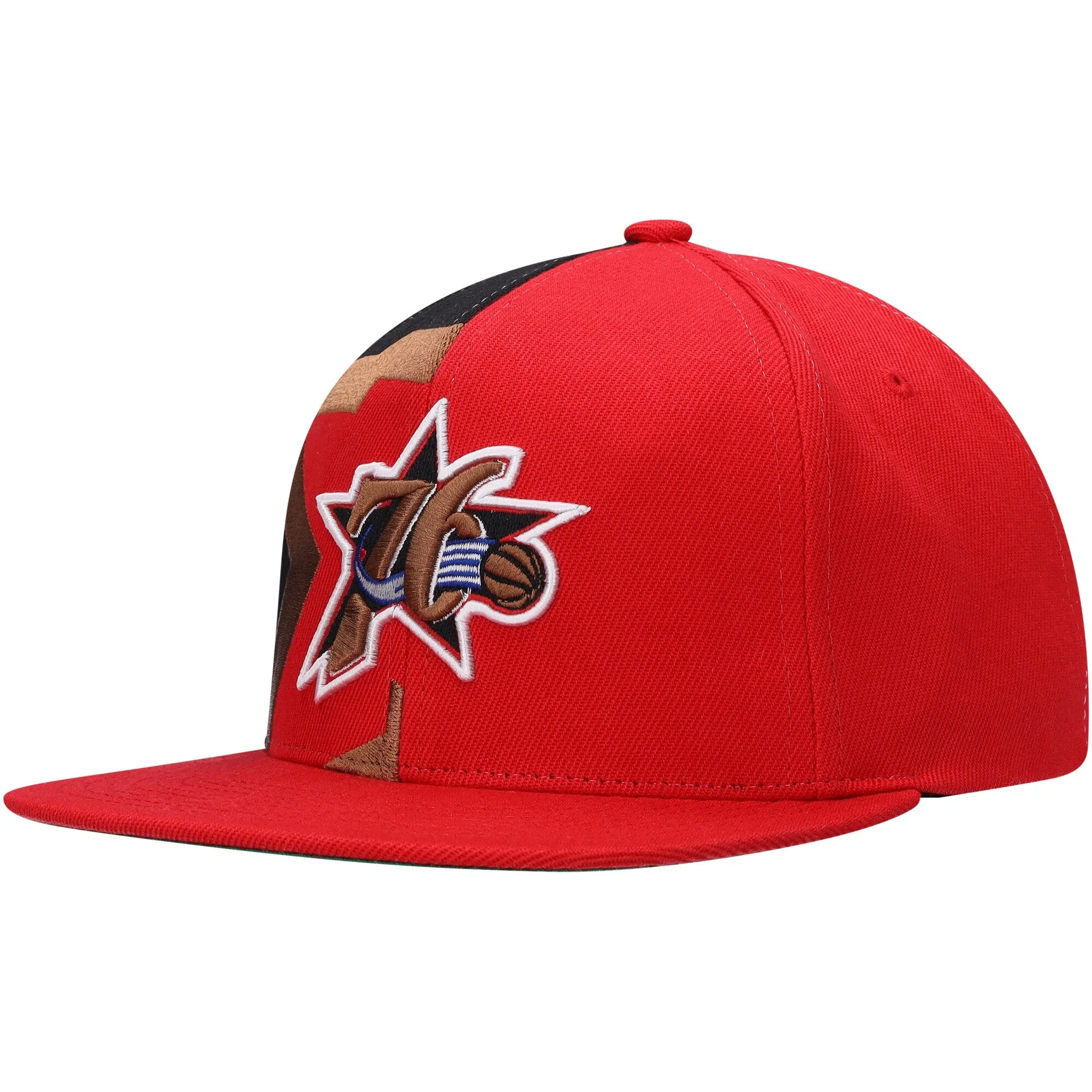 Elite Mitchell Ness Men's NBA Retroline Snapback Hwc 76Ers Snapback Caps First-Class