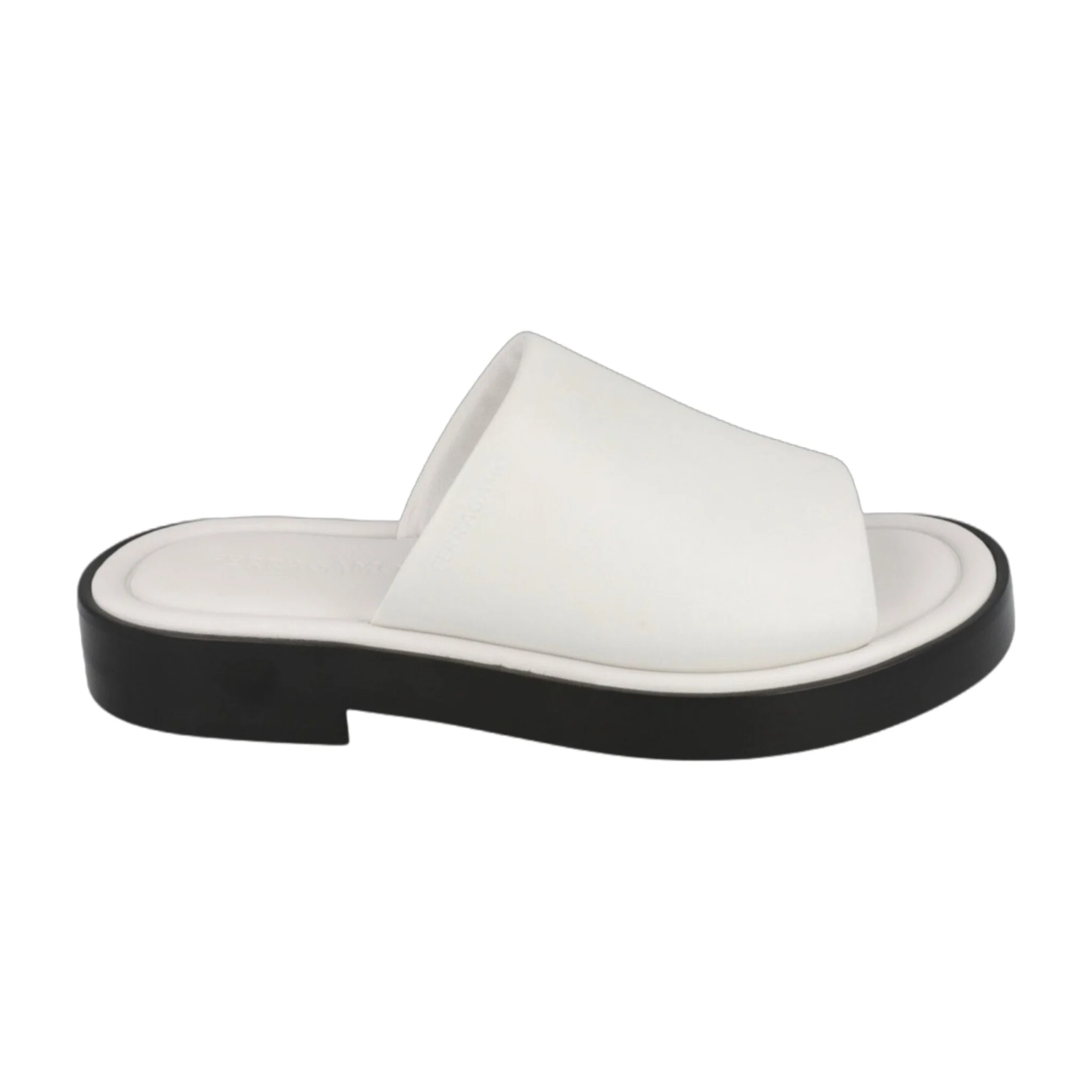 Smart Ferragamo Giunone Leather Slides Powerful