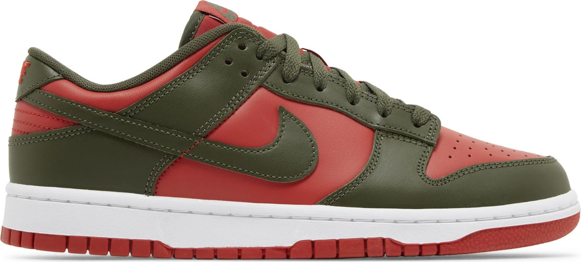 Safe Nike Men's Dunk Low 'Mystic Red Cargo Khaki' Sneakers Artisan