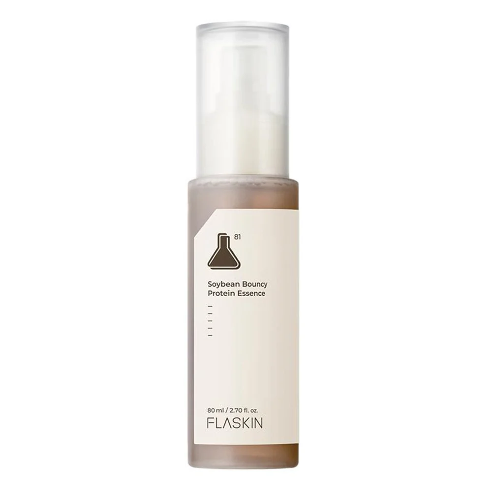 Efficient Flaskin Soybean Bouncy Protein Skin Essence 80ml Elegant