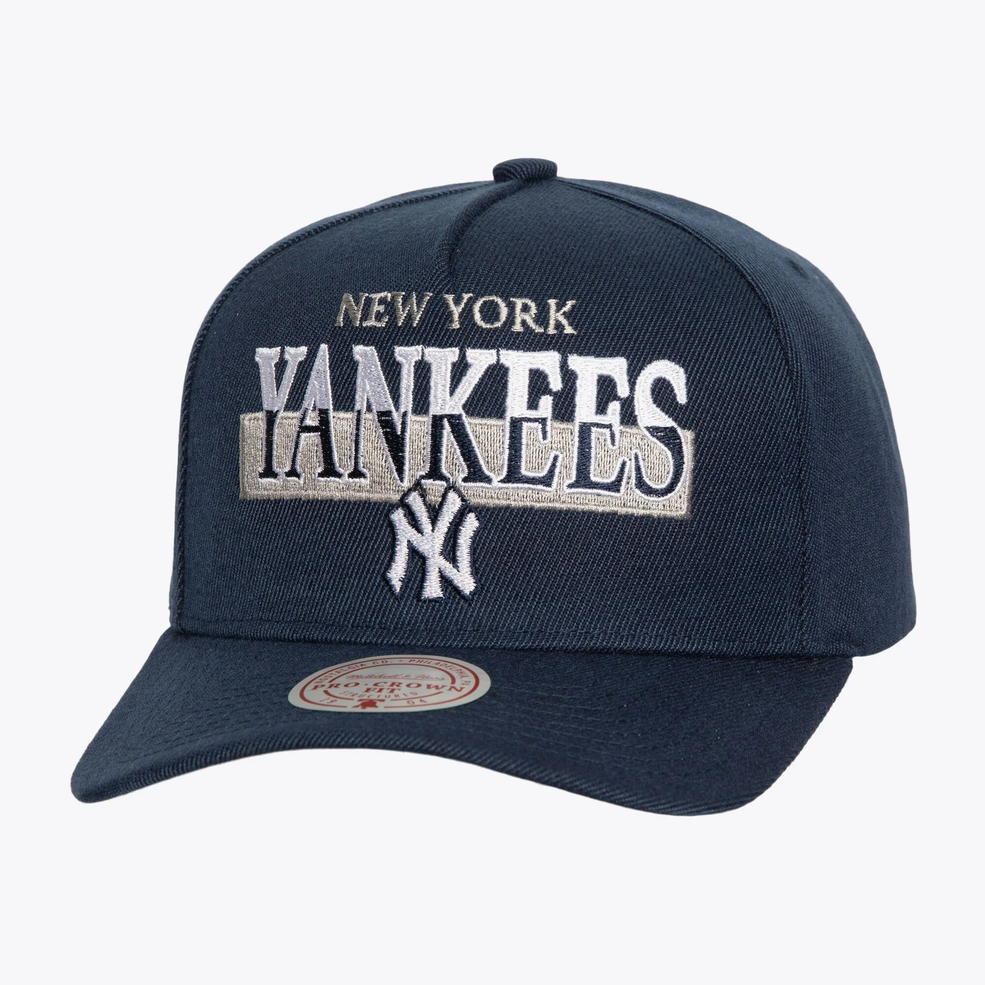Elite Mitchell Ness Men's MLB Panorec Pro Snapback Yankees Snapback Caps Excellent