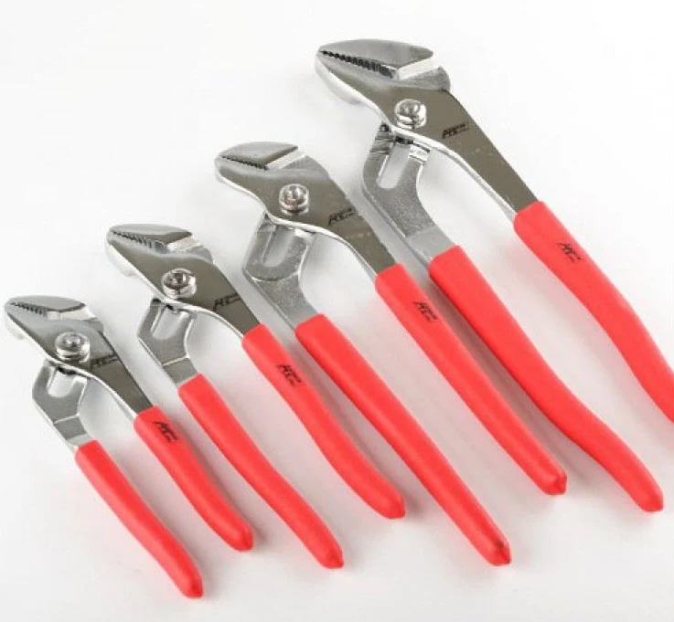 Advanced 4 Piece Groove Slip Joint Mechanics Plumbers Pliers Tool Set Prestigious