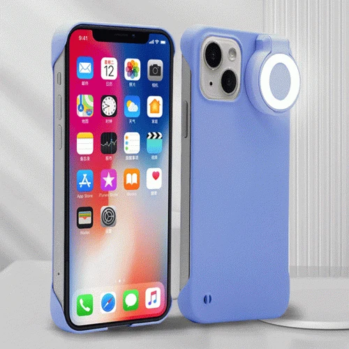 Artisan Ring Selfie Flip Light iPhone Case - 3 Colors Traditional