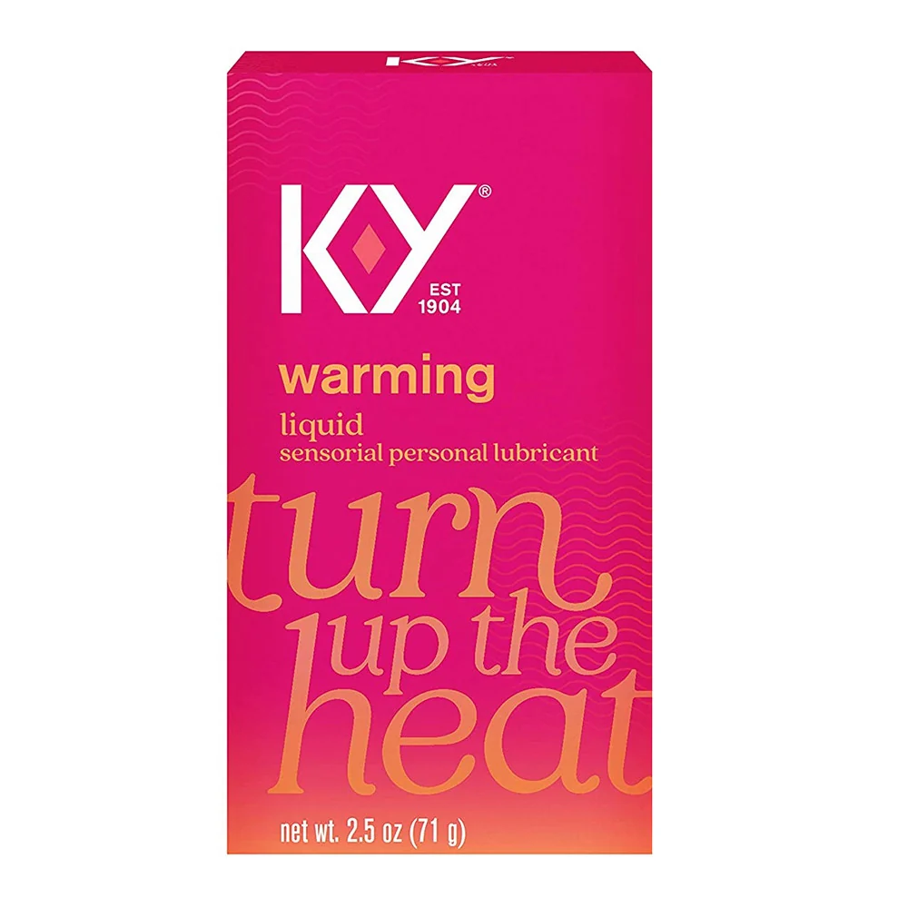 Safe K-Y Warming Sensation Liquid Personal Lubricant - 2.5 Oz Optimized