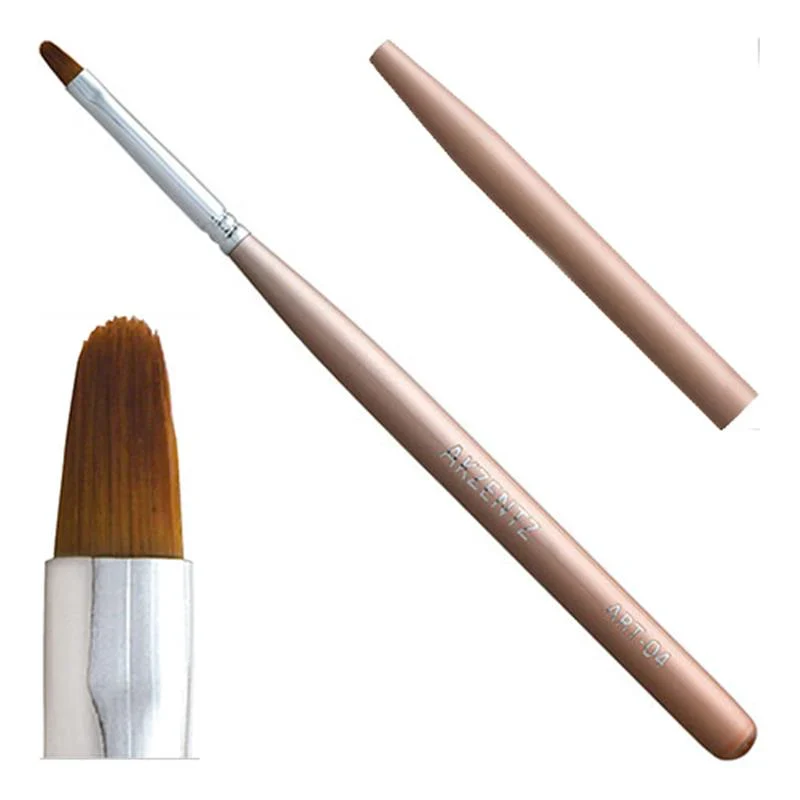 Prestigious Small Oval Brush 4 - 8mm brush 4mm width. Akzentz Art Brushes Responsible
