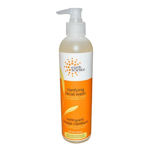 Advanced Earth Science Clarifying Facial Wash With Cucumber Extracts - 8 Oz Environmentally Friendly