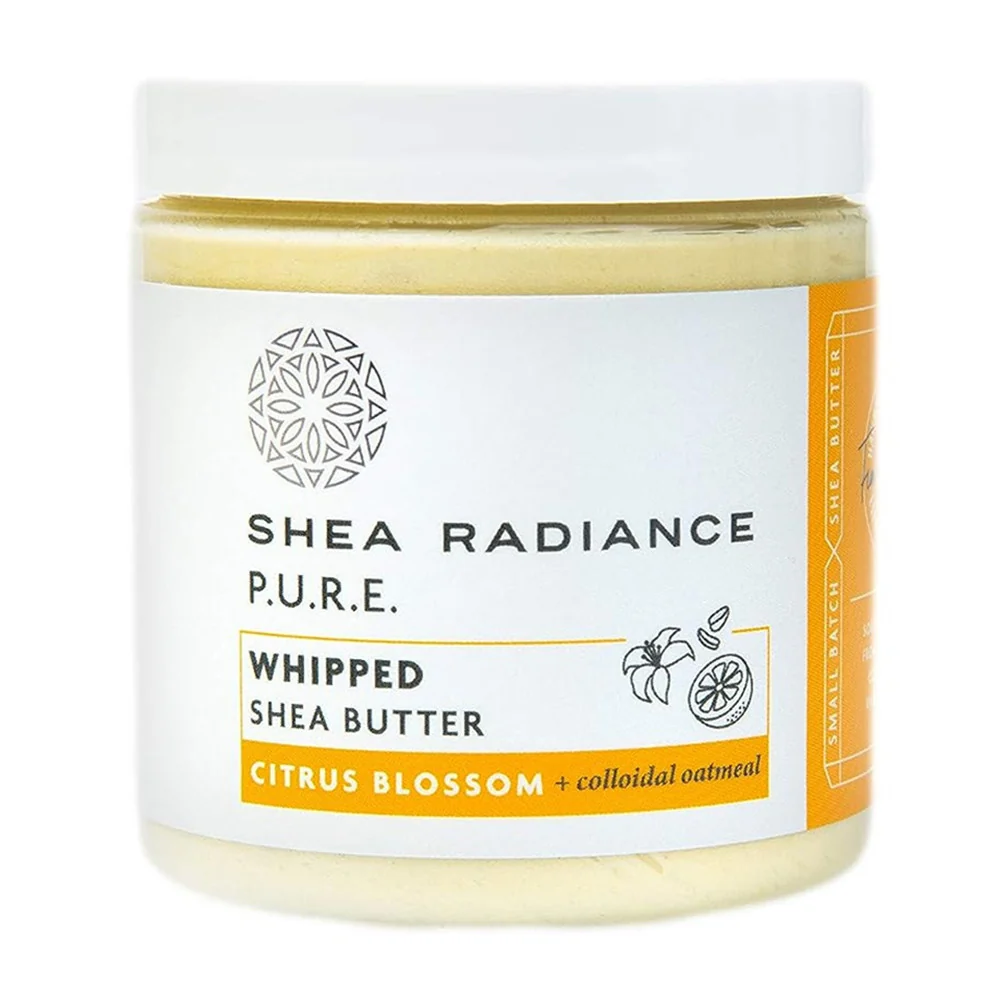 Premium Shea Radiance Pure Whipped Shea Butter Citrus Blossom 5 Oz Prestigious