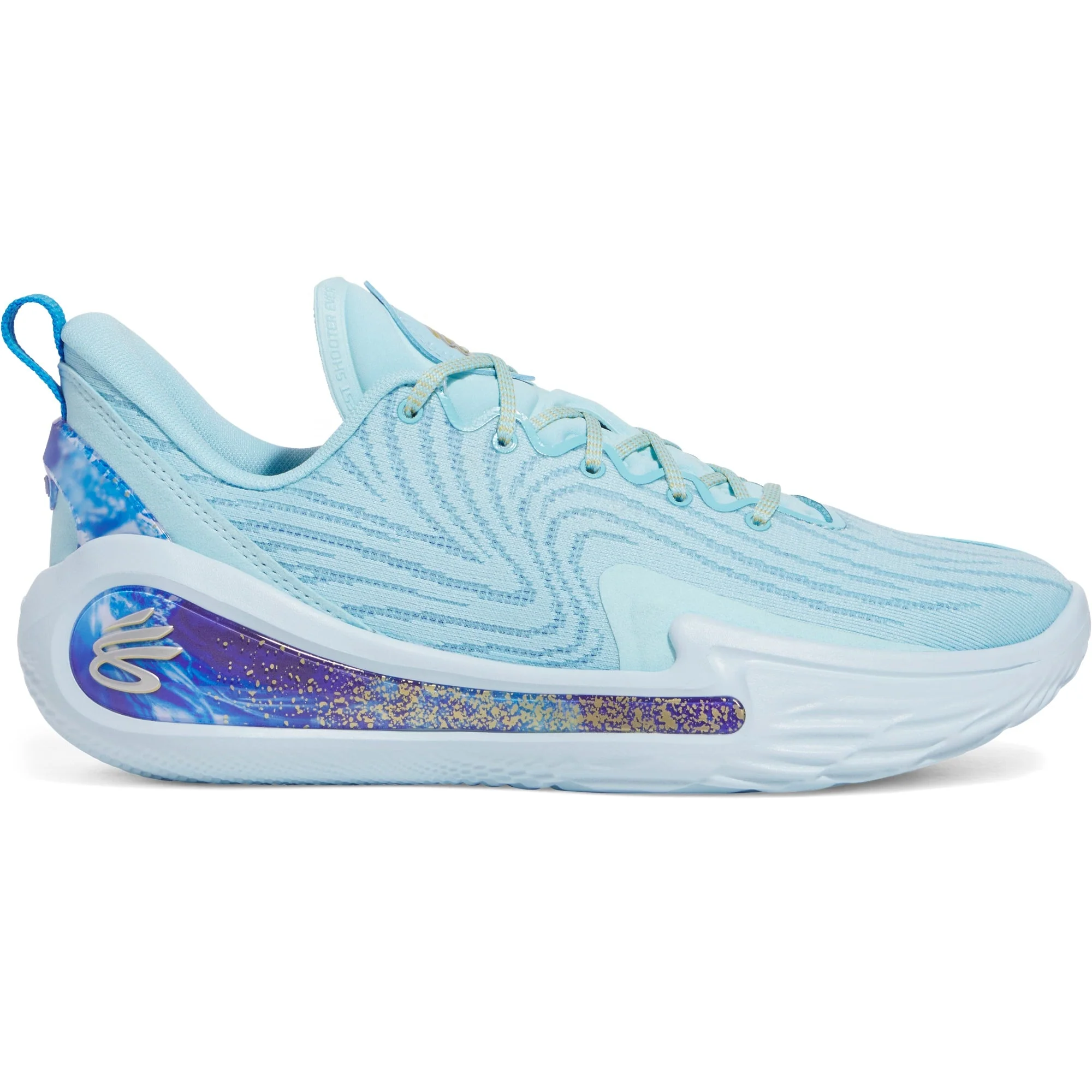 Soft Under Armour Mens Curry Flow 12 - Stream White Versatile