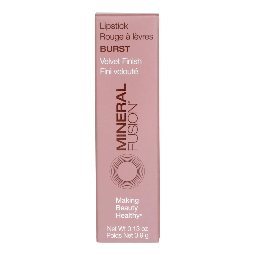 Authentic Mineral Fusion Lipstick Burst 0.13 Oz Recyclable