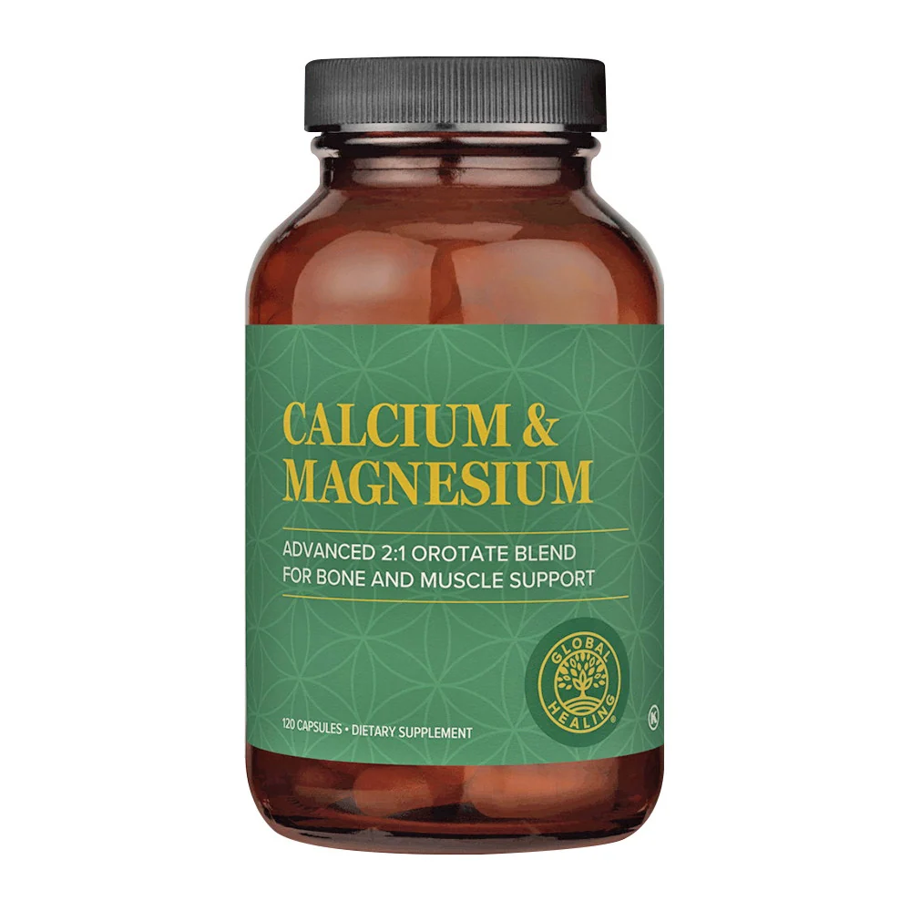 Original Global Healing Calcium And Magnesium Supplement 90 Ea Trusted