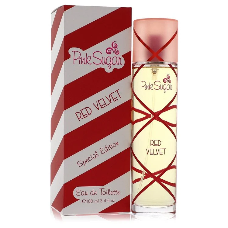 Quality Pink Sugar Red Velvet by Aquolina Eau De Toilette Spray 3.4 oz for Women Pure