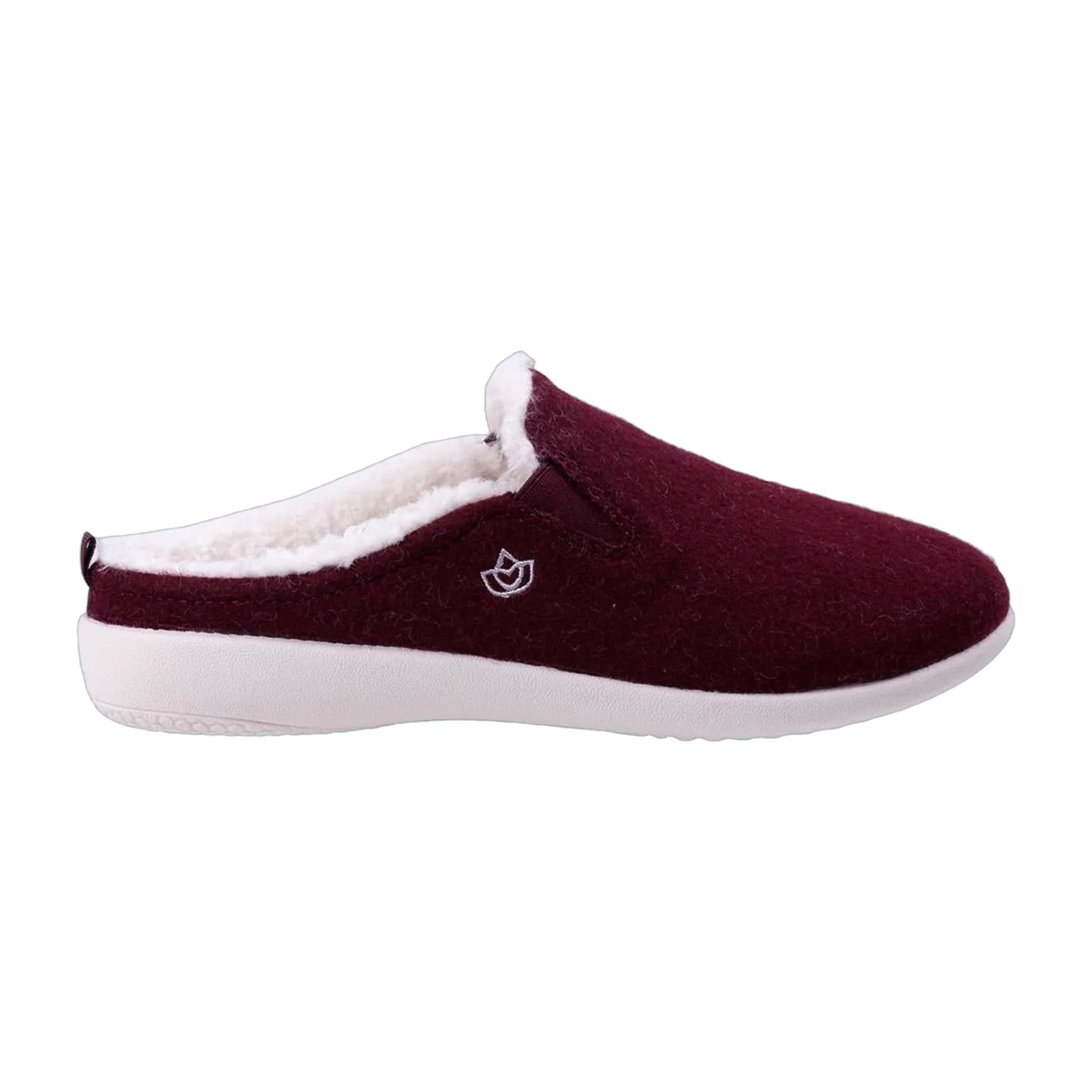 Unique Spenco Dundee Winter Red Women's Slippers Recyclable