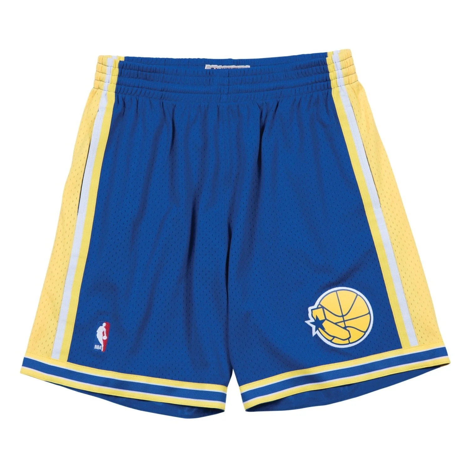 Dependable Mitchell Ness Men's NBA Swingman Road Shorts Gs Warriors 95-96 Classic
