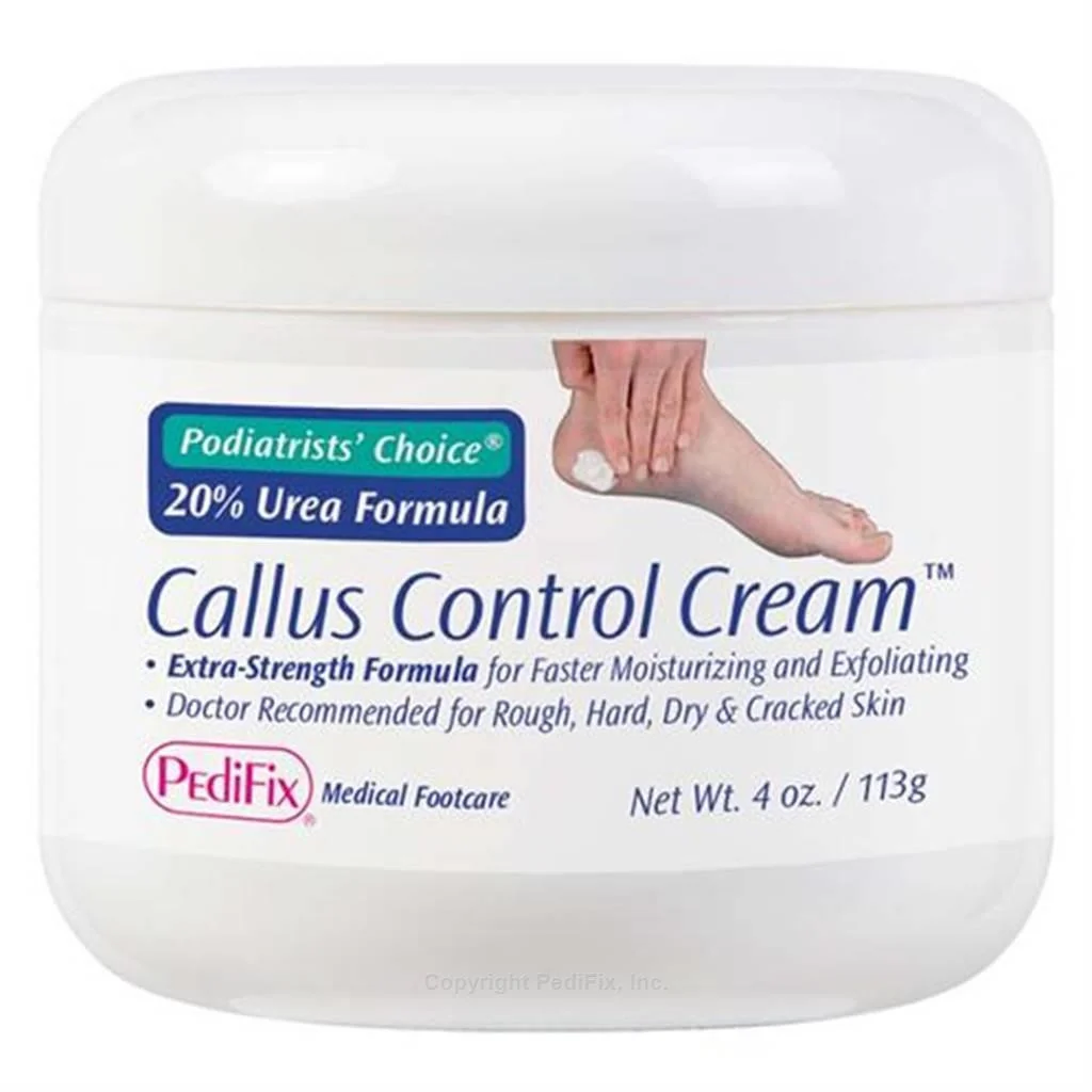 Carefully Designed Pedifix Podiatrists Choice Extra Strength Callus Control Hydration And Exfoliate Foot Cream 4 Oz Genuine