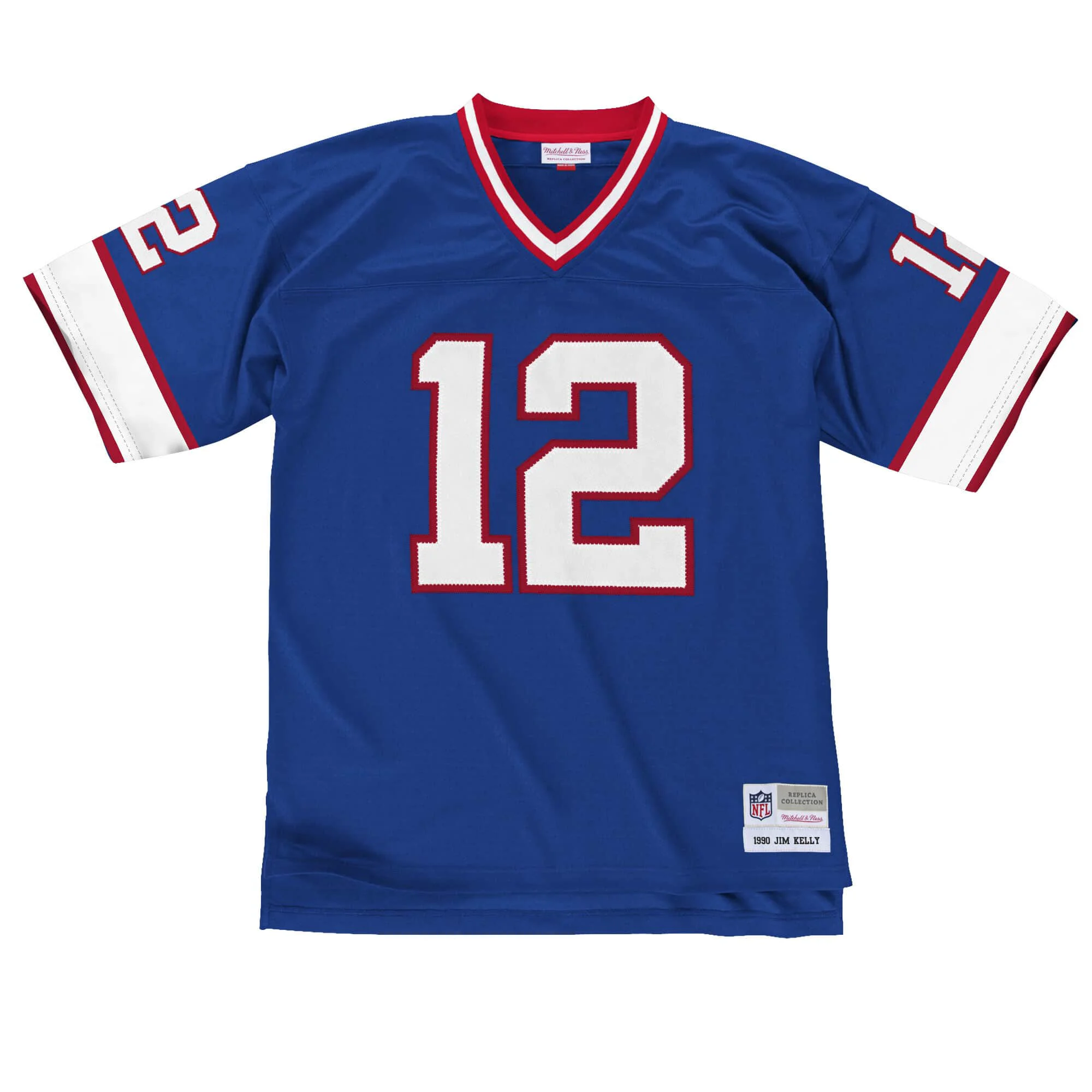 Versatile Mitchell Ness NFL Legacy Jersey Buffalo Bills 1990 Jim Kelly Reusable