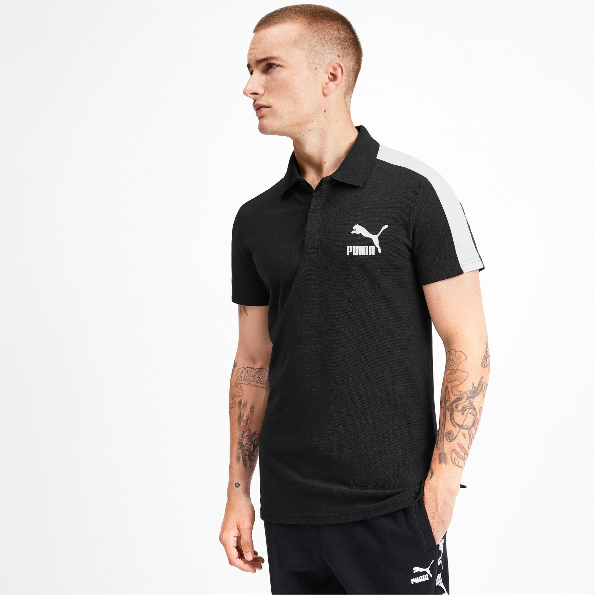 Top-Quality Puma Men's Iconic T7 Polo Polos Contemporary